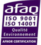 Iso 9001 et Iso 14001 AFAQ
